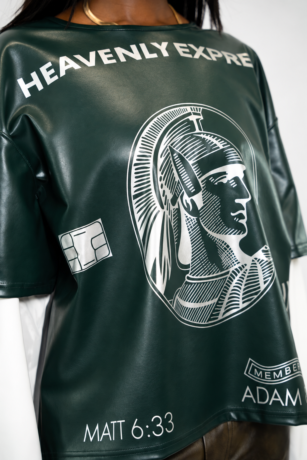 FOREST GREEN “HEAVENLY EXPRESS TEE”