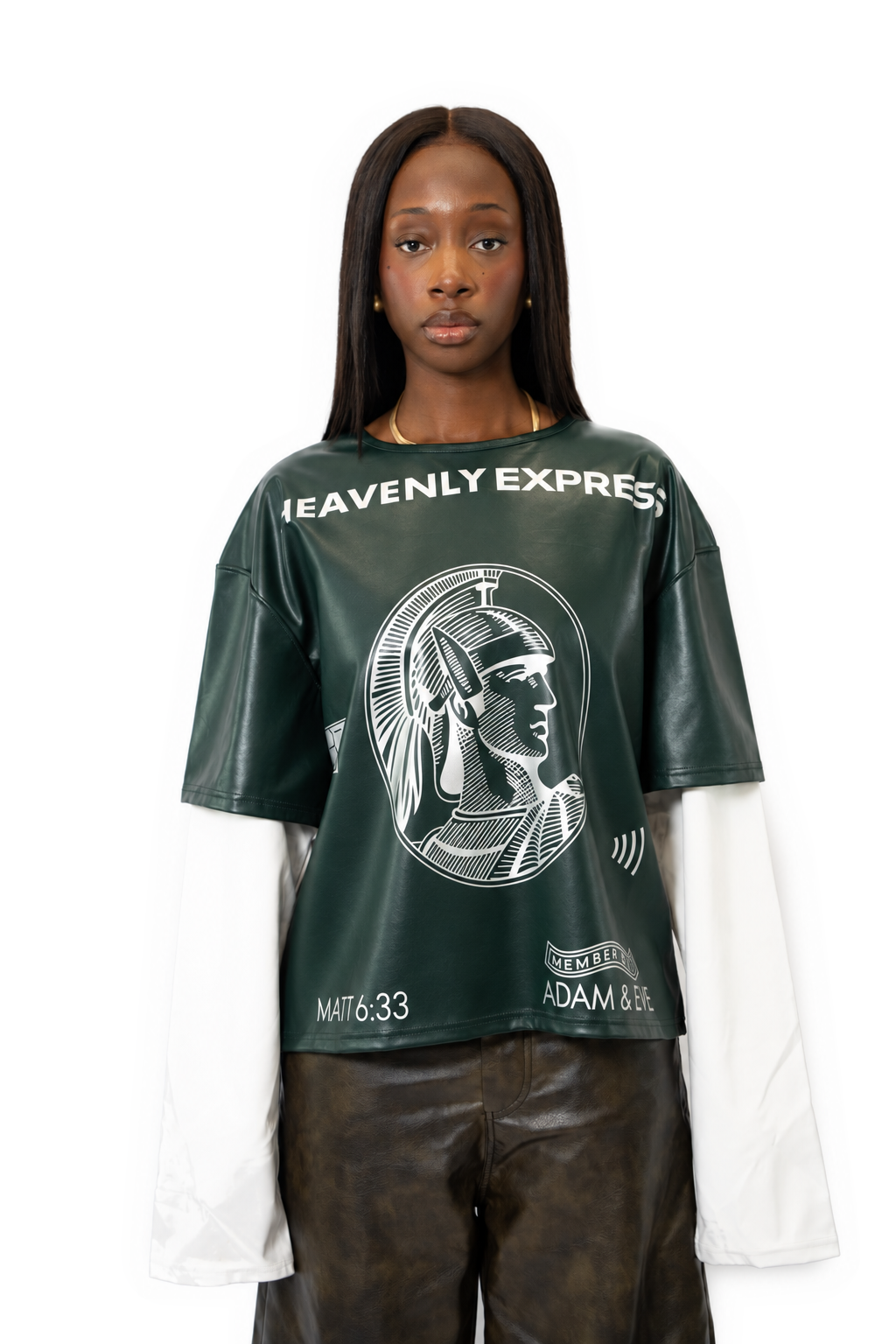 FOREST GREEN “HEAVENLY EXPRESS TEE”